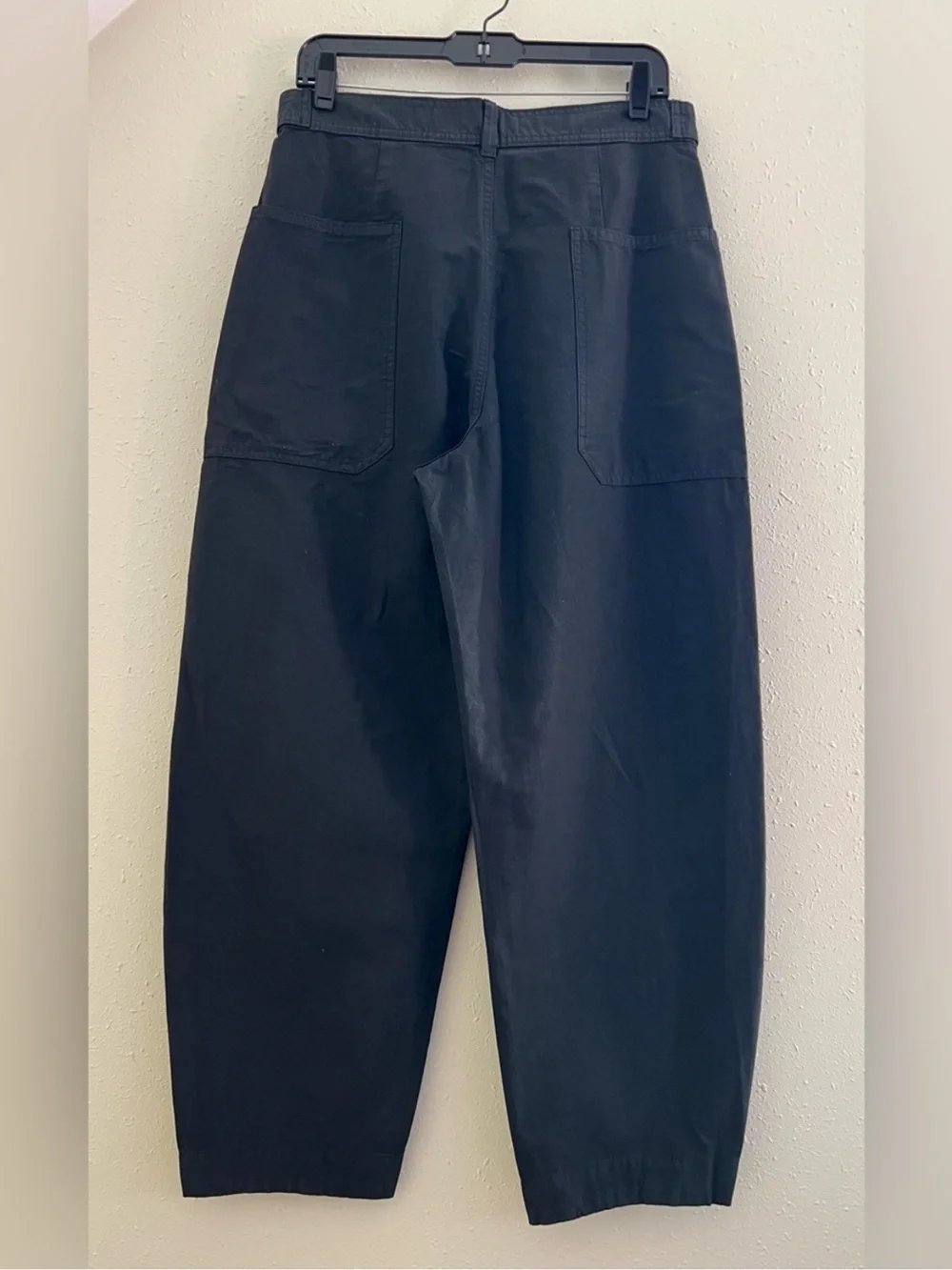 New Everlane THE FATIGUE BARREL PANT in Black Size 8